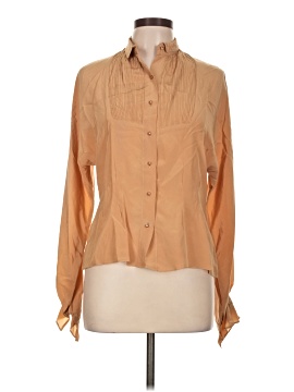 Assorted Brands Long Sleeve Silk Top