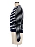 Madewell 100% Cotton Stripes Blue Turtleneck Sweater Size M - photo 5
