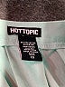 Hot Topic Solid Teal Casual Skirt Size Lg (0) - photo 4