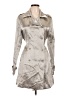 Isda & Co Metallic Silver Trenchcoat Size L - photo 1