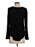 Ultra Pink Black Long Sleeve Blouse Size S - photo 2
