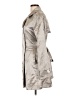 Isda & Co Metallic Silver Trenchcoat Size L - photo 5