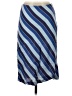 Zara Basic Stripes Blue Casual Skirt Size 4 - photo 1
