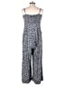 J.Crew Animal Print Blue Jumpsuit Size 12 - photo 2