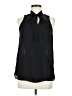 BCX 100% Polyester Black Sleeveless Blouse Size M - photo 1