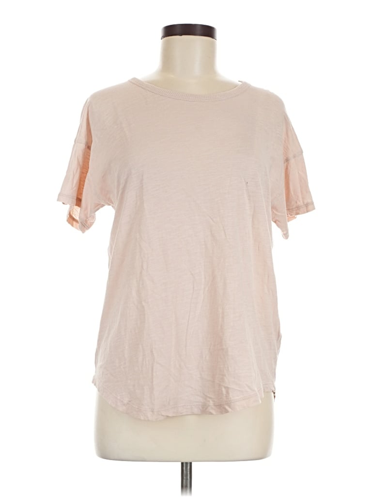 Pre-owned Madewell Short Sleeve T-shirt In Pink