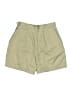 Talbots 100% Cotton Solid Tan Khaki Shorts Size 4 Petite - photo 2