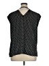DR2 100% Polyester Polka Dots Black Sleeveless Blouse Size XL - photo 2