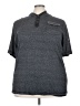 Assorted Brands Gray Short Sleeve Polo Size 3X - photo 1