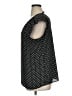 DR2 100% Polyester Polka Dots Black Sleeveless Blouse Size XL - photo 5