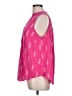 Torrid Pink Long Sleeve Blouse Size Lg (0) - photo 5