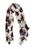 Unbranded Floral Purple Scarf One size - photo 1