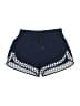 Crown & Ivy Checkered-gingham Blue Athletic Shorts Size XS - photo 1