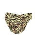 Blue Sky Animal Print Yellow Swimsuit Bottoms Size L - photo 2