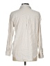Assorted Brands Stripes Ivory Long Sleeve Button-Down Shirt Size M - photo 2