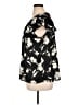 Ninety 100% Polyester Black Short Sleeve Blouse Size XL - photo 5
