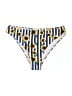 Shein Print Yellow Swimsuit Bottoms Size S - photo 1