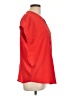 Carolina Belle 100% Polyester Red Short Sleeve Blouse Size XL (estimated) - photo 4