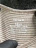 Carter's 100% Cotton Stripes Gray Long Sleeve Onesie 9-12 MO / 12 MO - photo 3