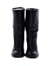 Ugg 100% Leather Black Boots Size 7 - photo 2