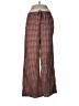 No Boundaries 100% Cotton Checkered-gingham Brown Casual Pants Size 8 - photo 1