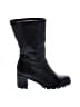 Ugg 100% Leather Black Boots Size 7 - photo 1