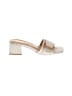 Lulus Tweed Ivory Sandals Size 7 - photo 1