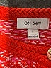 On 34th 100% Cotton Red Cardigan Size L - photo 7