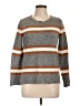Pinque Stripes Gray Pullover Sweater Size L - photo 1