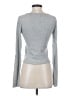 Pilcro Gray Long Sleeve Top Size S - photo 2