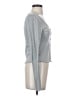 Pilcro Gray Long Sleeve Top Size S - photo 4
