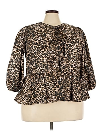 Kaktus 3/4 Sleeve Blouse (view 1)