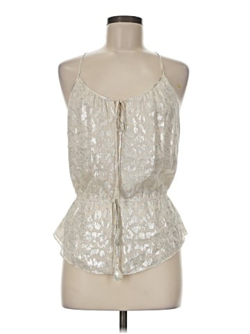 Rebecca Taylor Sleeveless Silk Top (view 1)