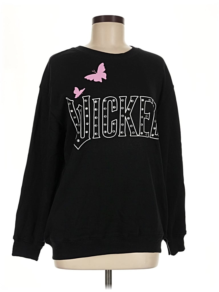 Pre-owned Hybrid Apparel Sweatshirt In Black
