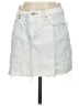 PacSun 100% Cotton White Denim Skirt Size 25 waist - photo 1