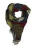 Unbranded Plaid Burgundy Scarf One size - photo 1