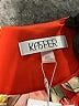 Kasper Paisley Red Casual Dress Size 22 - photo 7