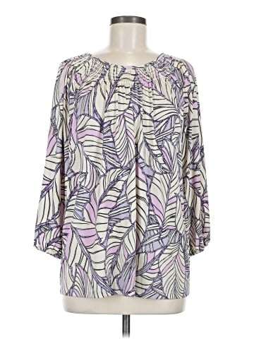 Susan Graver 3/4 Sleeve T-Shirt (view 1)