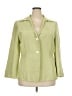 Carlisle 100% Silk Green Silk Blazer Size 18 - photo 1