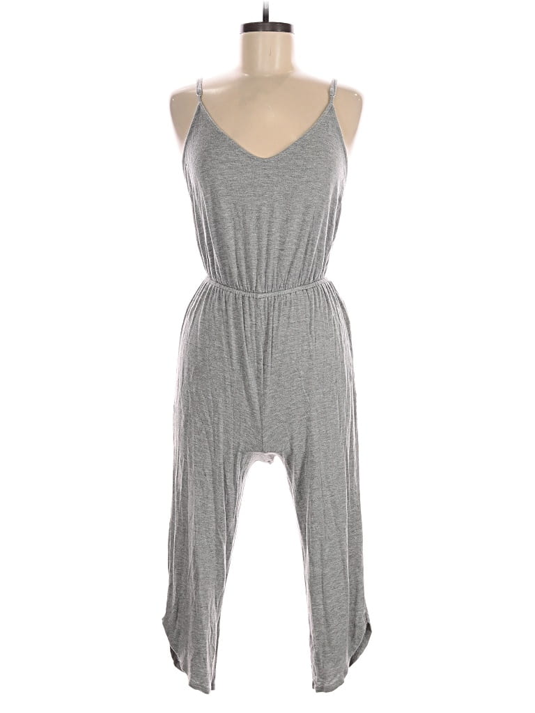 Pre-owned Out From Under Jumpsuit In Gray