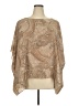 Marla Wynne 100% Polyester Paisley Tan Kimono Size 2X - photo 1