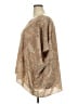Marla Wynne 100% Polyester Paisley Tan Kimono Size 2X - photo 5