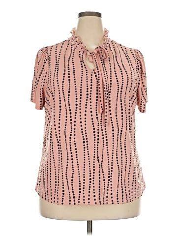 Adrienne Vittadini Short Sleeve Blouse (view 1)