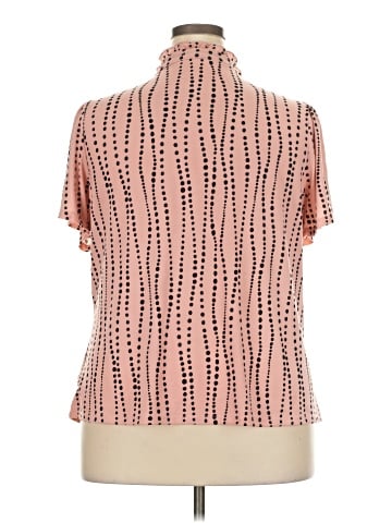 Adrienne Vittadini Short Sleeve Blouse (view 2)