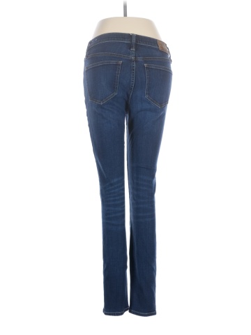 Madewell 9" Mid-Rise Skinny Jeans in Larkspur Wash: TENCEL&trade; Denim Edition (view 2)