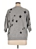 PREMISE Stars Gray Pullover Sweater Size 1X - photo 2