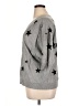 PREMISE Stars Gray Pullover Sweater Size 1X - photo 5