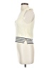 Central Park West Stripes Ivory Sweater Vest Size XS - photo 5