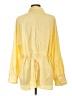 Zara Color Block Yellow Long Sleeve Button-Down Shirt Size L - photo 2