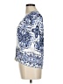 Talbots Blue Short Sleeve Blouse Size M (estimated) - photo 5